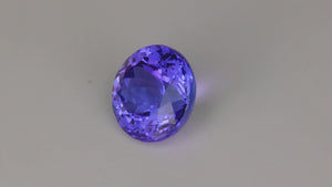 Round Brilliant Cut Tanzanite 3.36 Carats