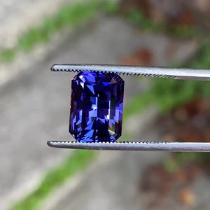 Emerald Cut Tanzanite 7.34 Carats