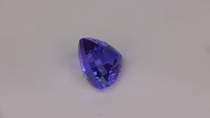 Step Trilliant Cut Tanzanite 7.67 Carats