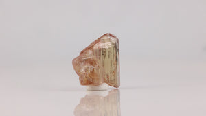 12.61ct Yellowish Peach Natural Tanzanite Crystal