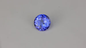 Round Brilliant Cut Tanzanite 1.47 Carats