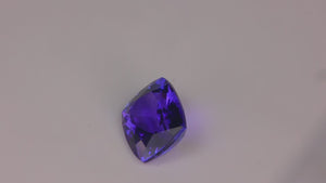 Antique Cushion Cut Tanzanite 6.39 Carats