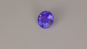 Round Brilliant Cut Tanzanite 2.34 Carats