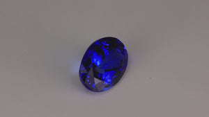Oval Cut Tanzanite 7.37 Carats