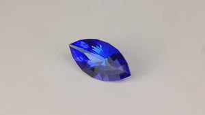 Marquise Brilliant Cut Mostly Blue Tanzanite 3.21 Carats