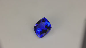 Square Cushion Cut Tanzanite 6.23 Carats