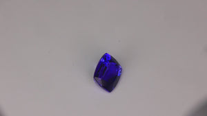 Antique Cushion Cut Tanzanite 3.80 Carats