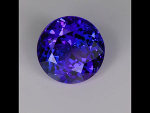 Tanzanite shown in Daylight conditions