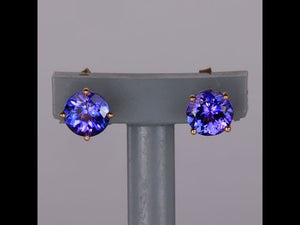 Tanzanite Earrings and Pendant Set