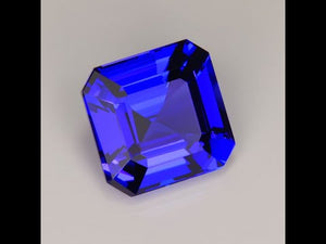 Tanzanite Square Step Cut 14.28 Carats