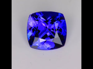 Tanzanite Square Cushion 9.79 Carats