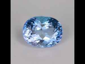 Oval Fancy Light Blue Tanzanite 1.44 Carats