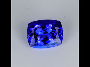 Antique Cushion Cut Tanzanite 3.57 Carats