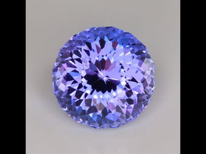 Light Blue-Violet Portuguese Cut Tanzanite 2.92 Carats