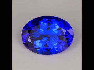 Sapphire Blue Color Tanzanite Gemstone 8.27 Carats (Mostly Blue)