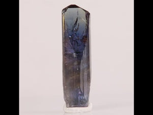 28.36ct Tall Unheated Tanzanite Crystal Specimen