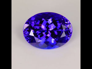 Oval Cut Tanzanite 6.96 Carats