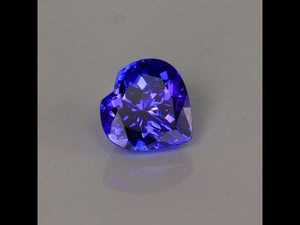 Tanzanite Heart 2.18 Carats-Exceptional