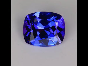 Antique Cushion Cut Tanzanite 2.40 Carats