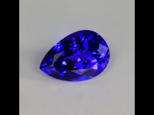 Pear Shape Brilliant Tanzanite 3.35 Carats