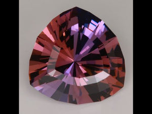 6.51ct Natural Color (Unheated) Trilliant Tanzanite Gemstone