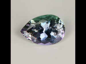 Pear Shape Brilliant Cut Fancy Tanzanite 1.98 Carats