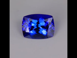 Blue Tanzanite Antique Cushion 2.33 Carats