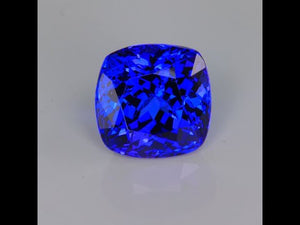 Tanzanite Square Cushion 7.72  Carats