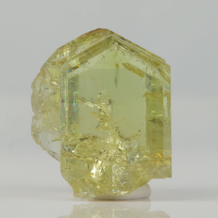 natural tanzanite crystal yellow color