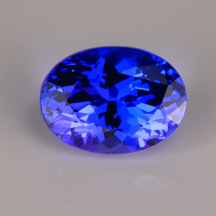 tanzanite gemstone  oval cut 