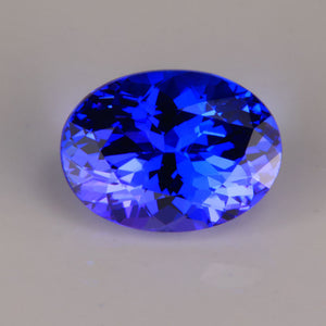 tanzanite gemstone  oval cut 