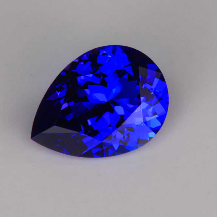 pear shape brilliant tanzanite