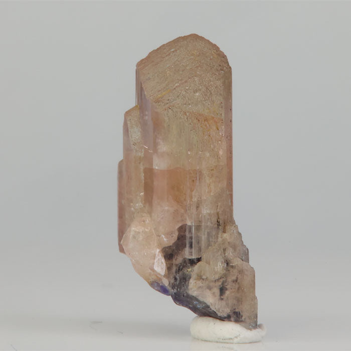 raw natural zoisite crystal pink color
