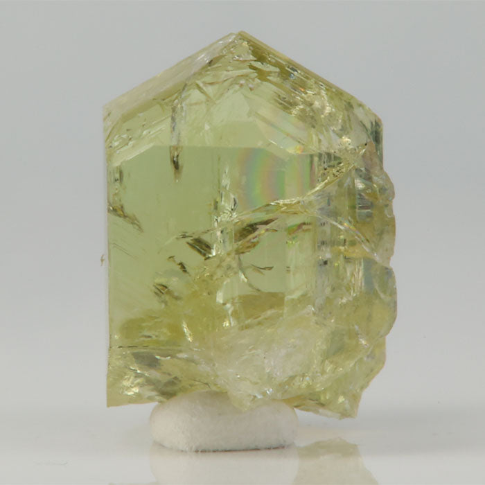 golden yellow color zoisite crystal