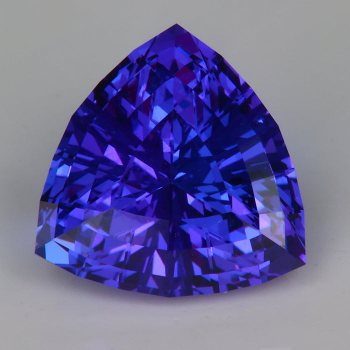 blue violet trilliant cut tanzanite