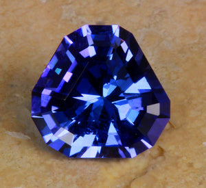 Tanzanite 2.70 Carat Violet Blue Vivid Color