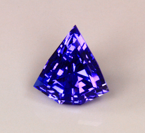 Shield Cut Tanzanite 2.08 Carat BVV Color