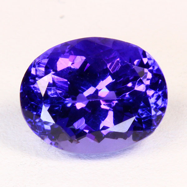 Oval Tanzanite 2.92 Carat BVV Color