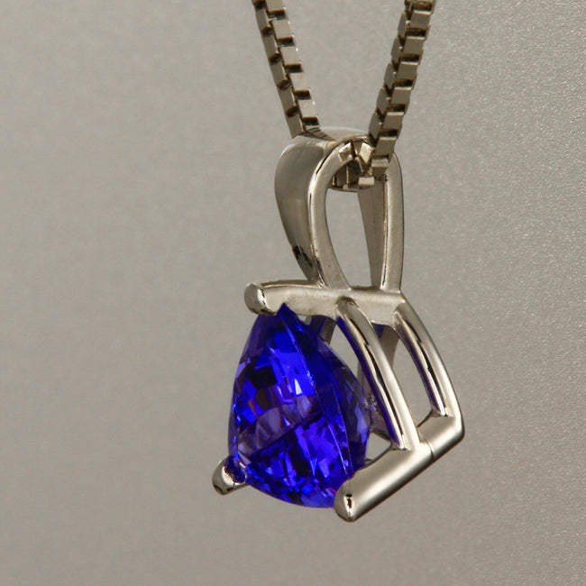 Solitaire Trilliant Pendant .97  Carat 