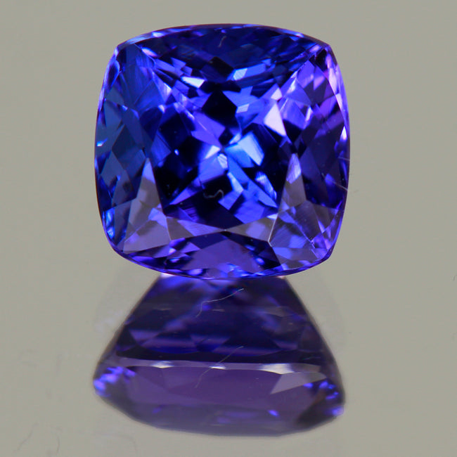 Popular Square Cushion Tanzanite 1.94 Carats