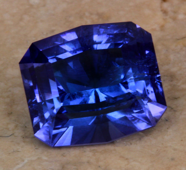 Tanzanite 2.95 Carat Violet Blue Exceptional Color