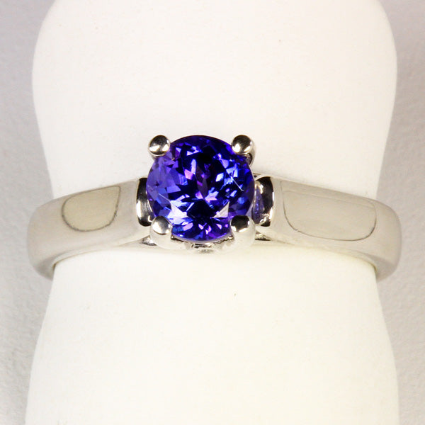 Tanzanite Ring 1.08 Carat BVE Color