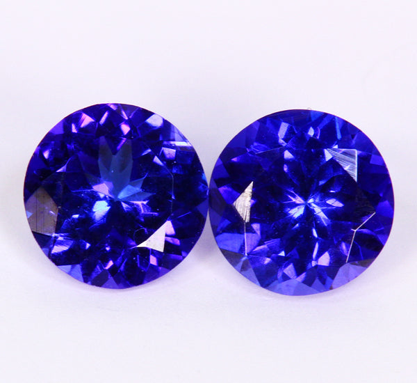 Tanzanite Pair 1.32 Carat VBE Color