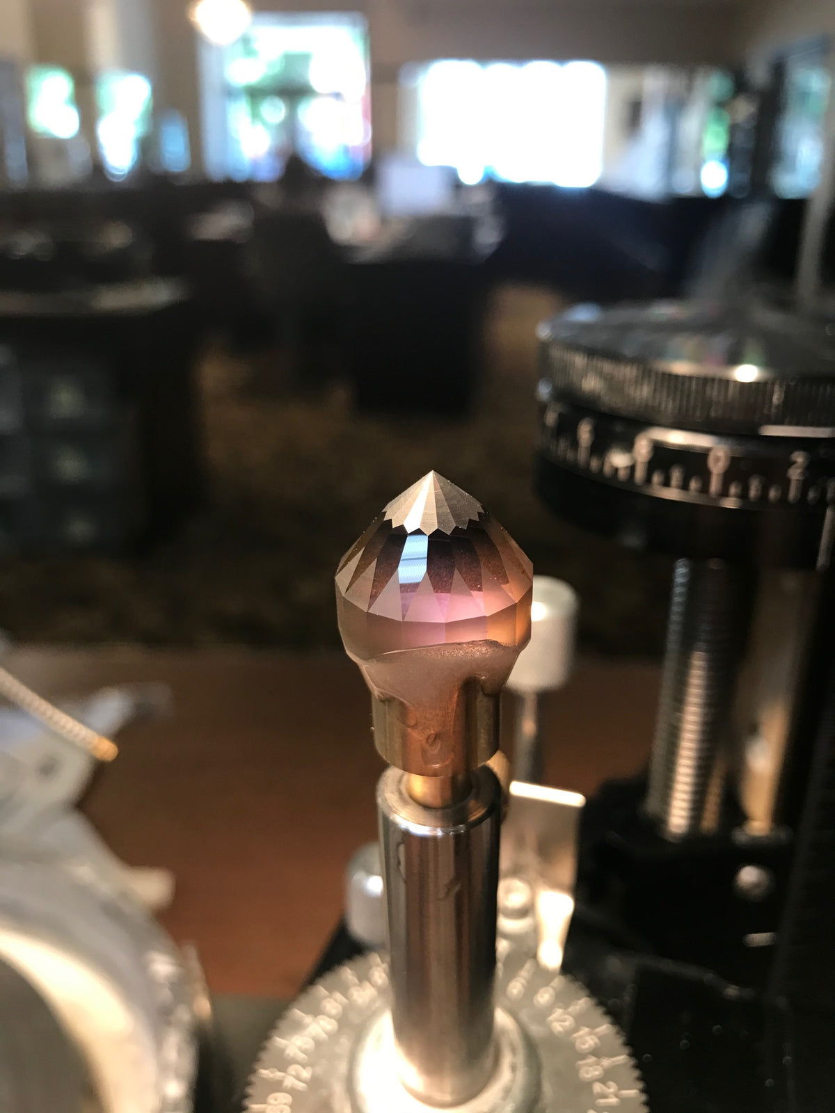 For Elizabeth Tanzanite Near Perfect Portuguese Round 28.51 Carats