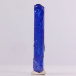 Tall tanzanite crystal
