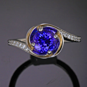 Tanzanite Ring by Christopher Michael