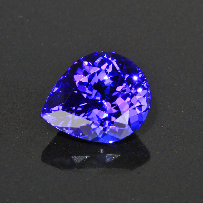 On Hold Judi. Pear Shaped Tanzanite Gemstone 2.83 Carats
