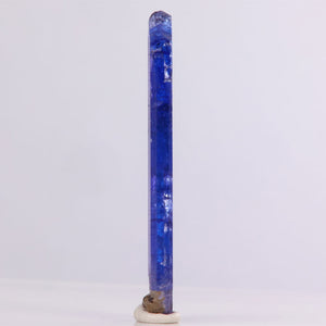 Tall thin Tanzanite Crystal blue