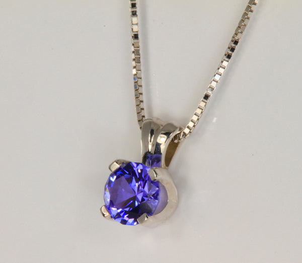 Tanzanite Pendant 1.41 Carat Intense Color