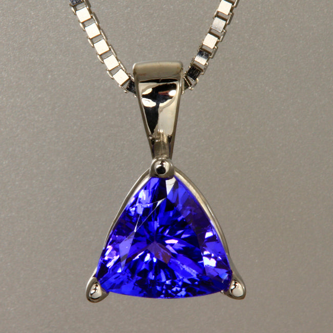 Solitaire Trilliant Pendant .97  Carat 